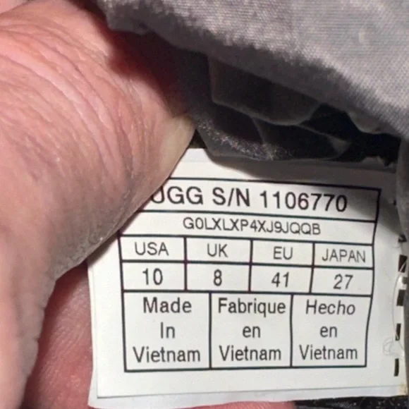 UGG Black Ankle Boots Wool Lining 💜 Super Cozy 💜 - Picture 7 of 12